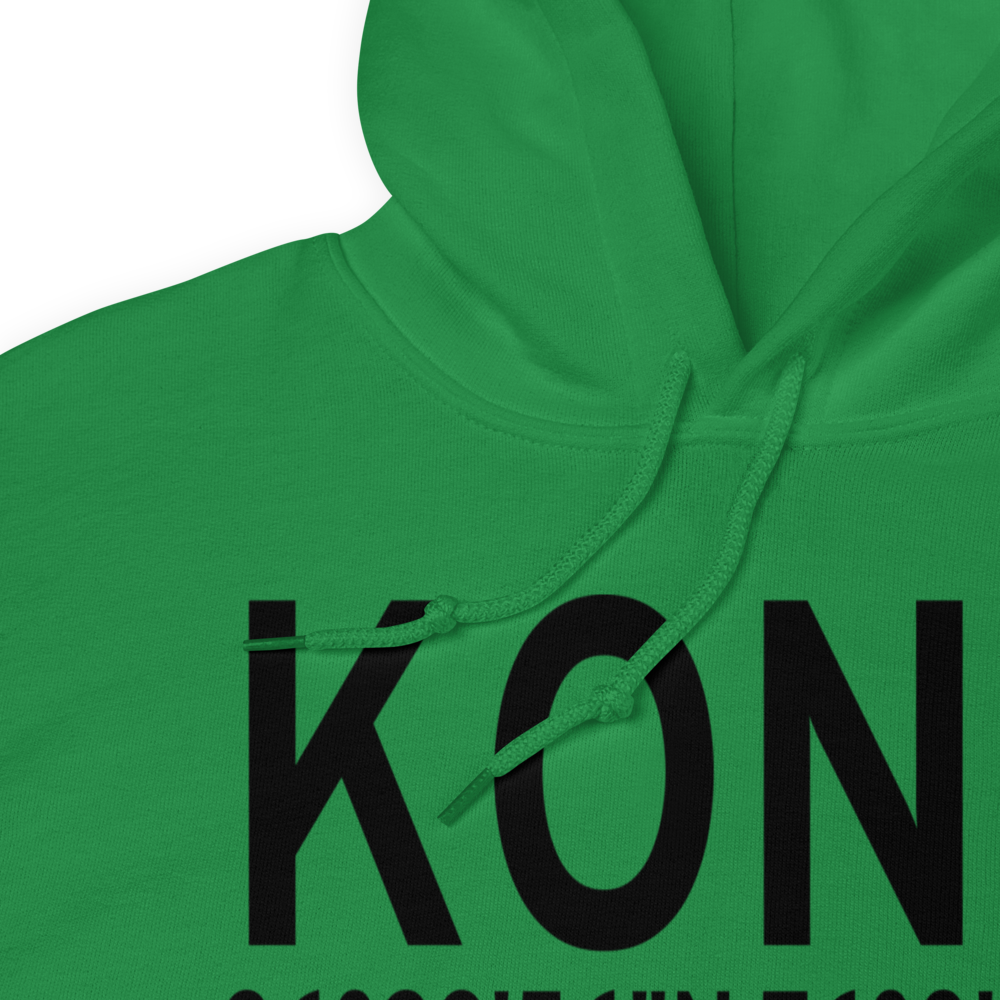 Currituck County Regional Airport (KONX) ICAO Hoodie Sweatshirt 