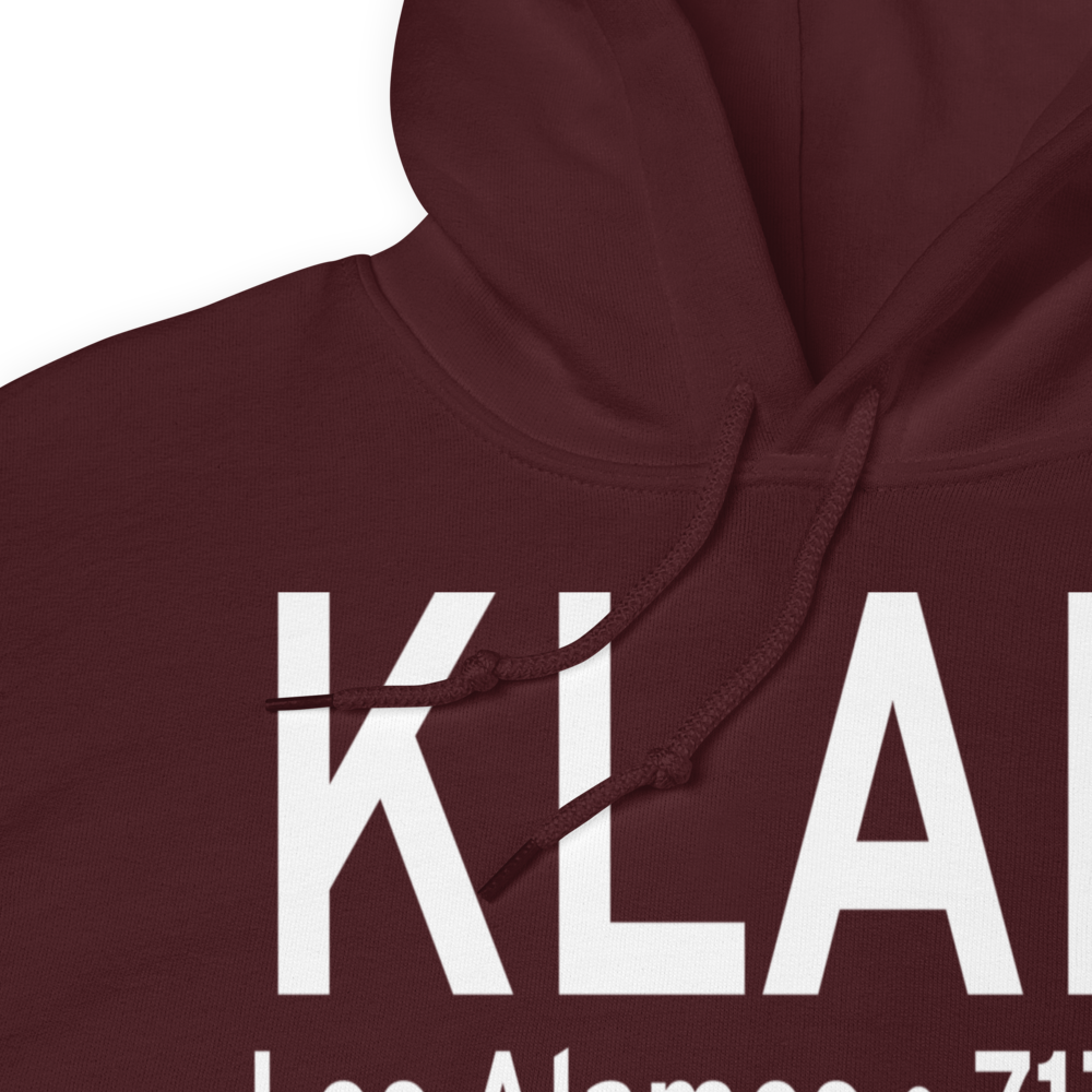 Los Alamos Airport (KLAM) ICAO Hoodie Sweatshirt 