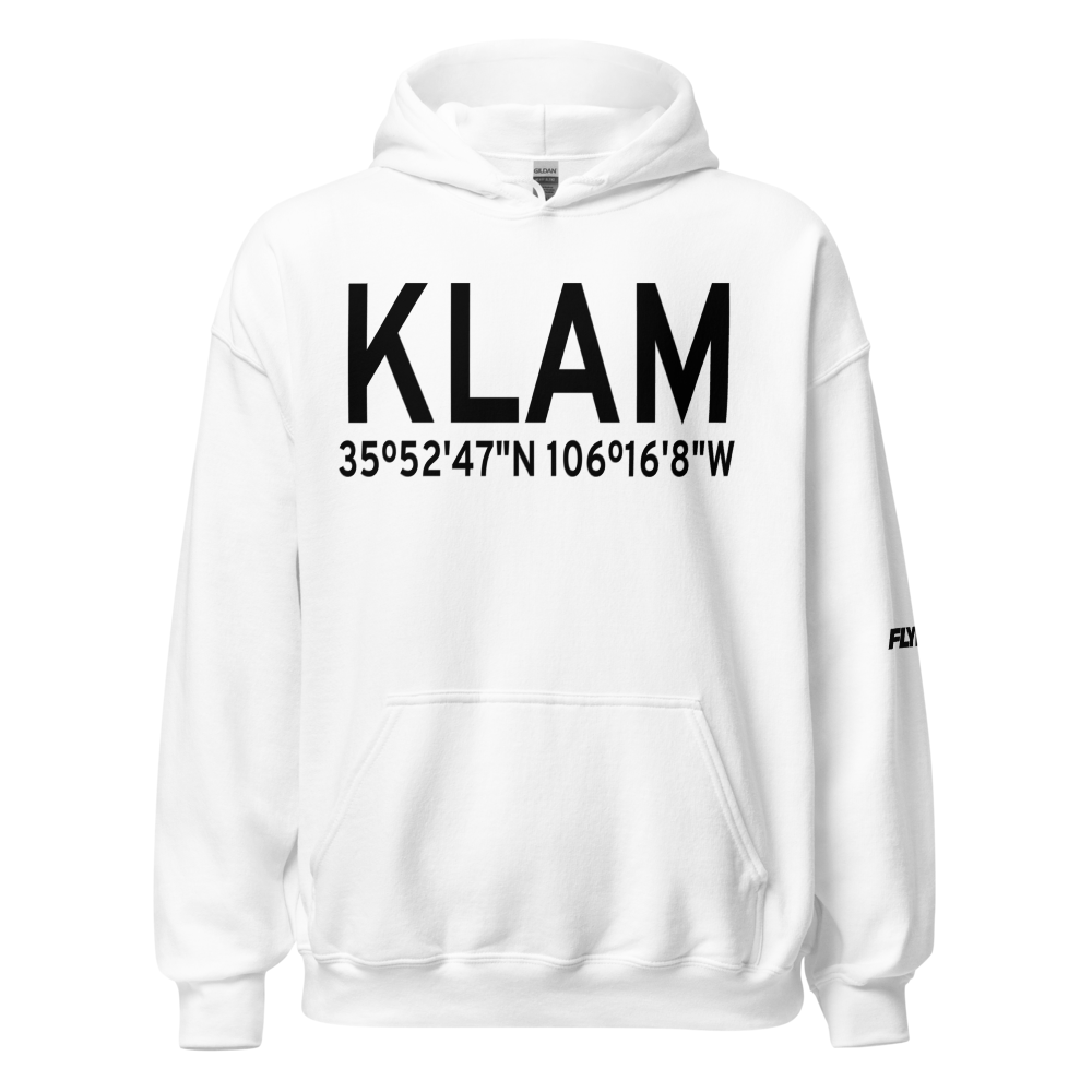 Los Alamos Airport (KLAM) ICAO Hoodie Sweatshirt 