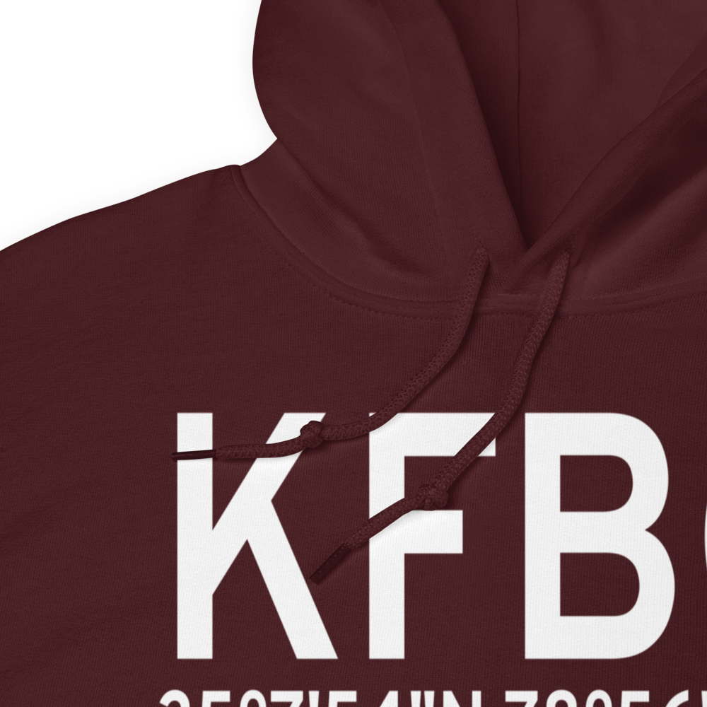 Simmons Army Air Field (KFBG) ICAO Hoodie Sweatshirt 