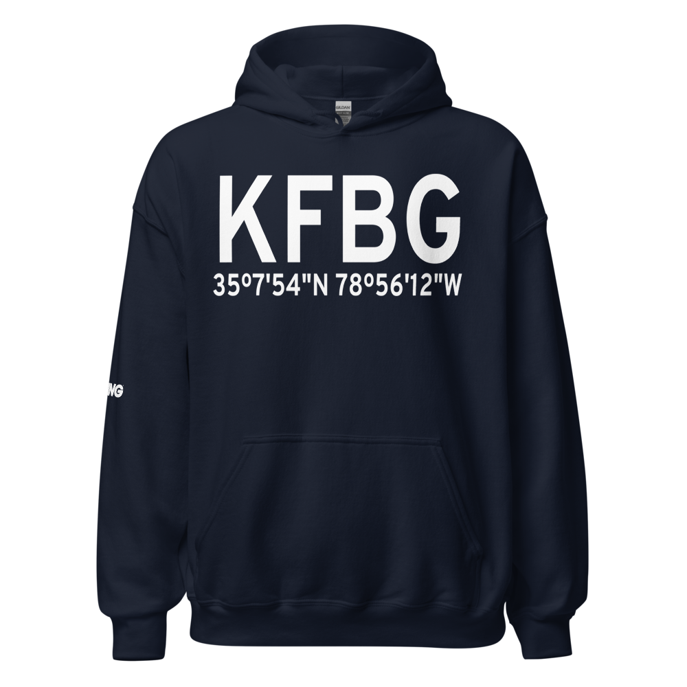 Simmons Army Air Field (KFBG) ICAO Hoodie Sweatshirt 
