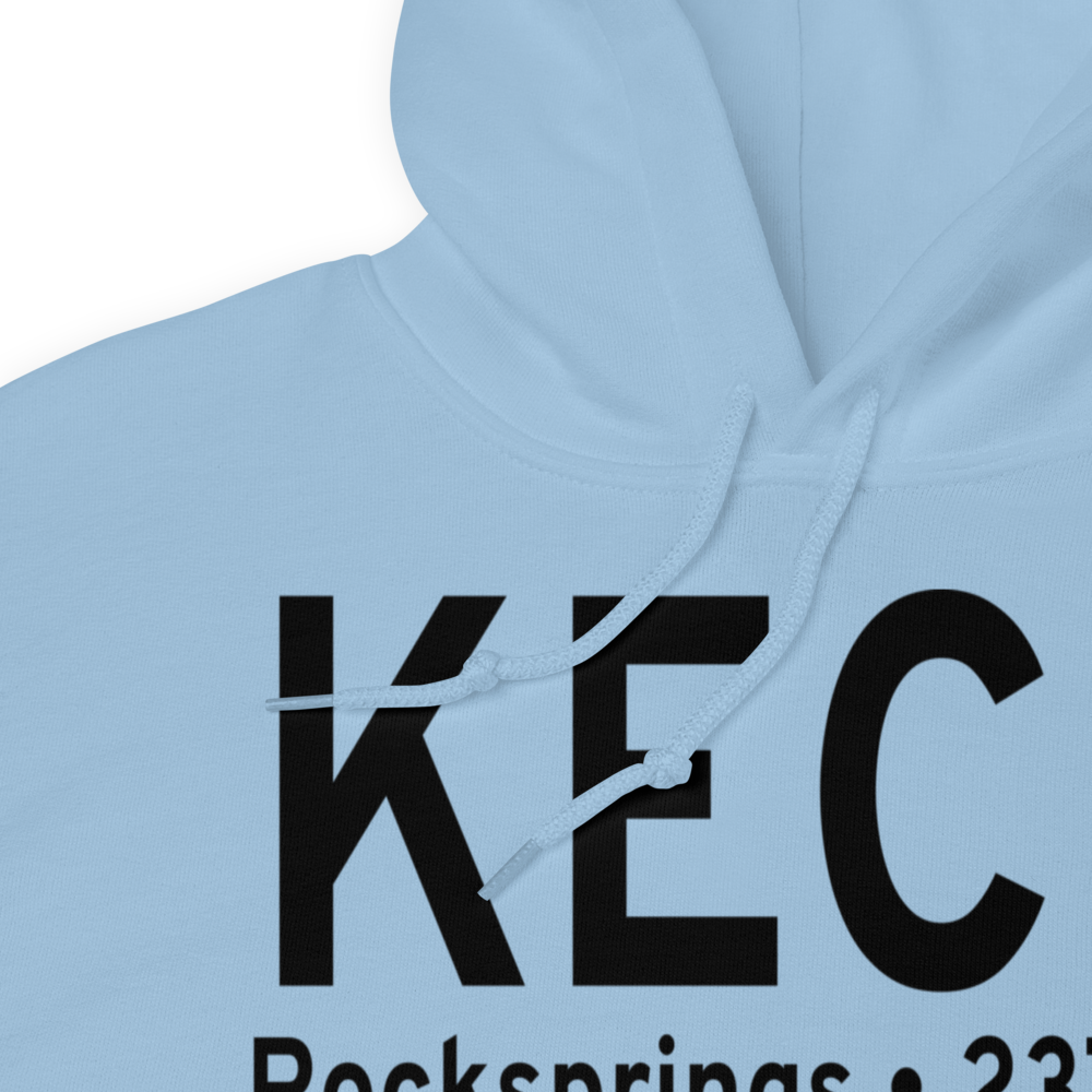 Edwards County Airport (KECU) ICAO Hoodie Sweatshirt 