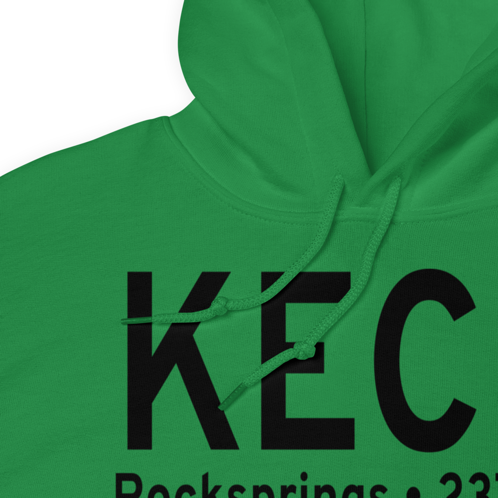 Edwards County Airport (KECU) ICAO Hoodie Sweatshirt 
