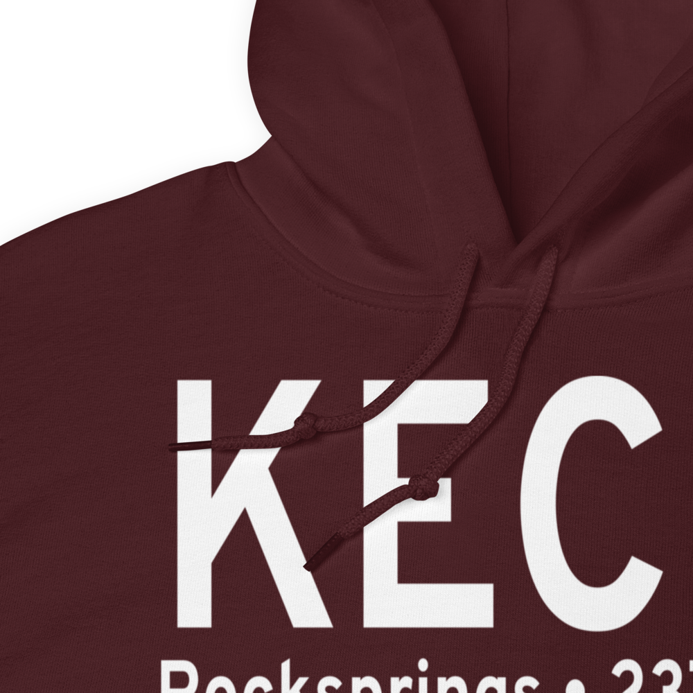 Edwards County Airport (KECU) ICAO Hoodie Sweatshirt 