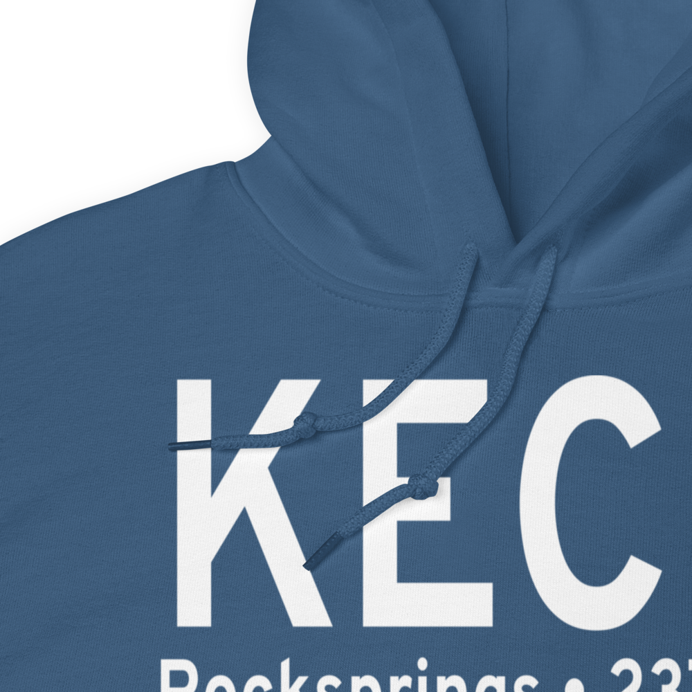 Edwards County Airport (KECU) ICAO Hoodie Sweatshirt 