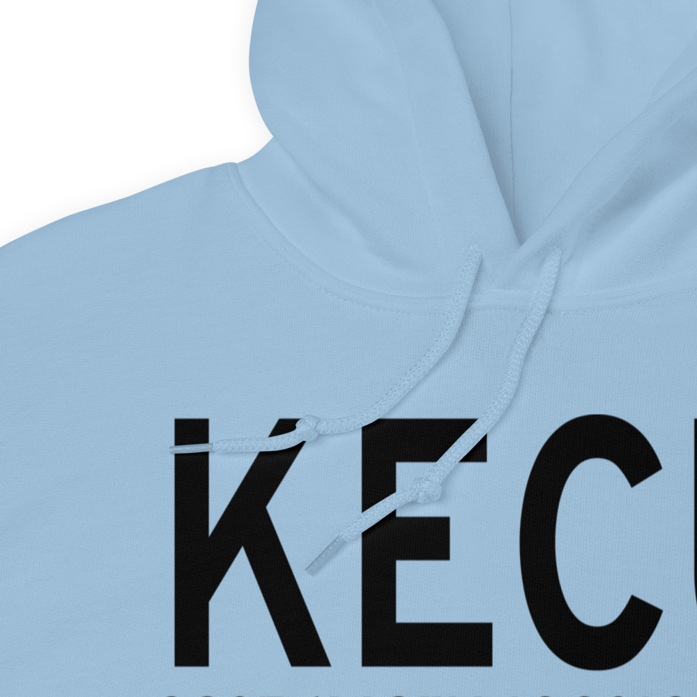 Edwards County Airport (KECU) ICAO Hoodie Sweatshirt 