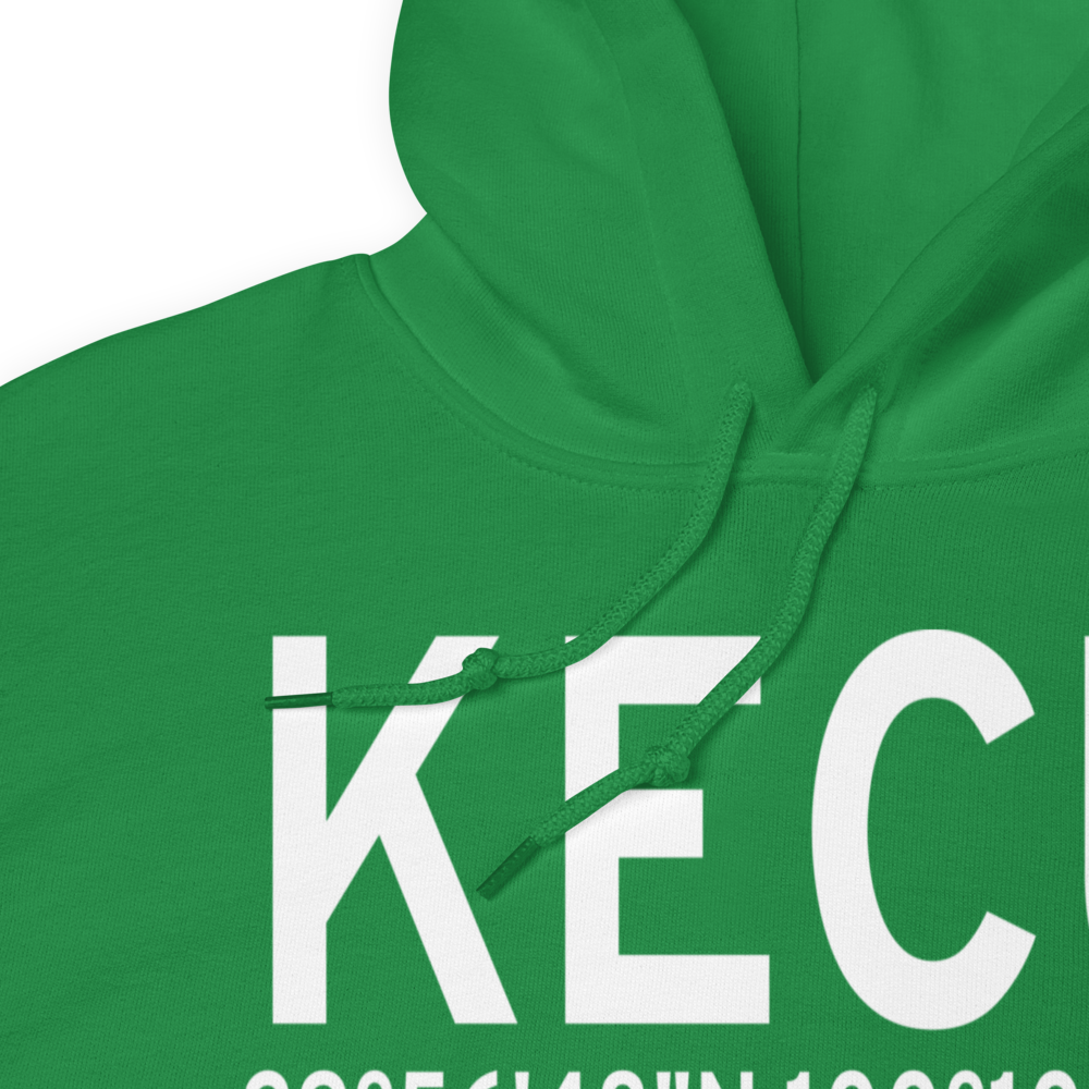 Edwards County Airport (KECU) ICAO Hoodie Sweatshirt 