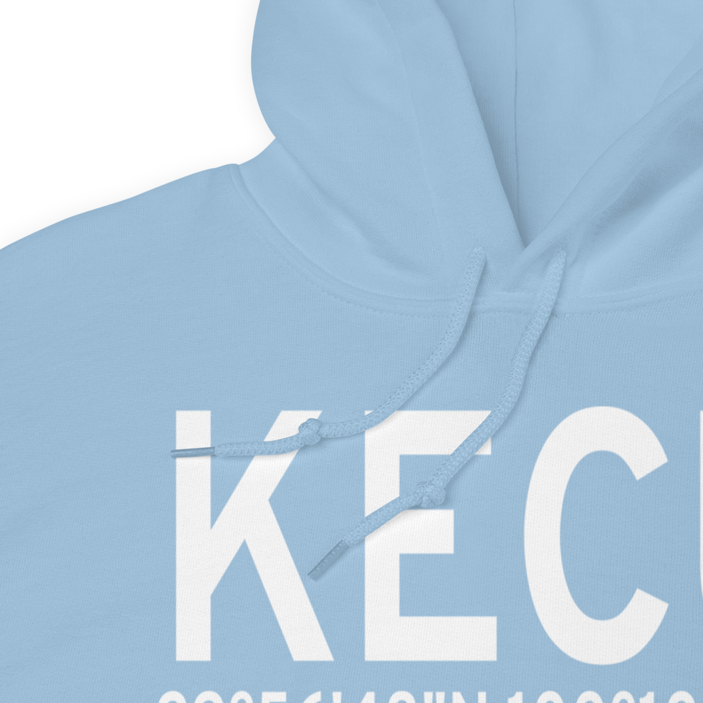 Edwards County Airport (KECU) ICAO Hoodie Sweatshirt 
