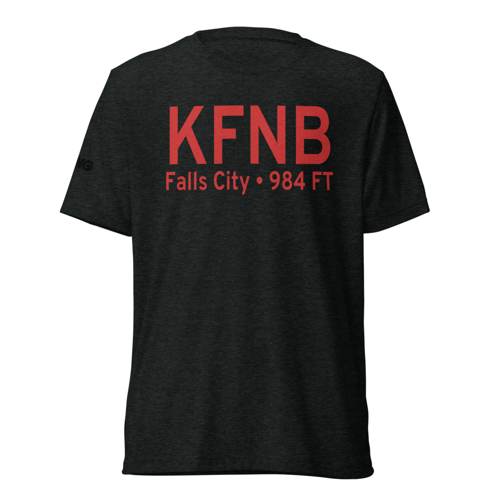 Brenner Field (KFNB) ICAO Tri-blend T-Shirt 