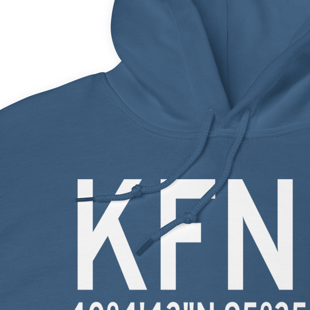Brenner Field (KFNB) ICAO Hoodie Sweatshirt 
