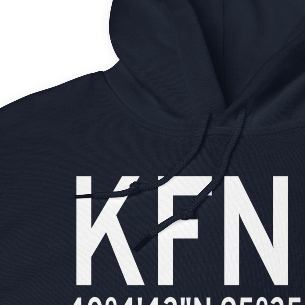 Brenner Field (KFNB) ICAO Hoodie Sweatshirt 