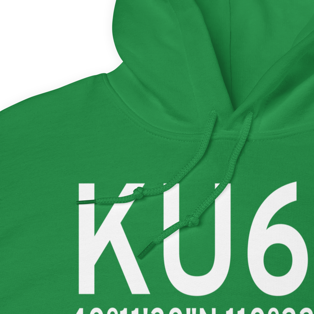 Duchesne Municipal Airport (KU69) ICAO Hoodie Sweatshirt 