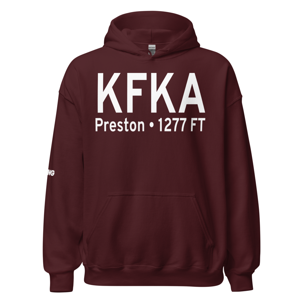 Fillmore County Airport (KFKA) ICAO Hoodie Sweatshirt 