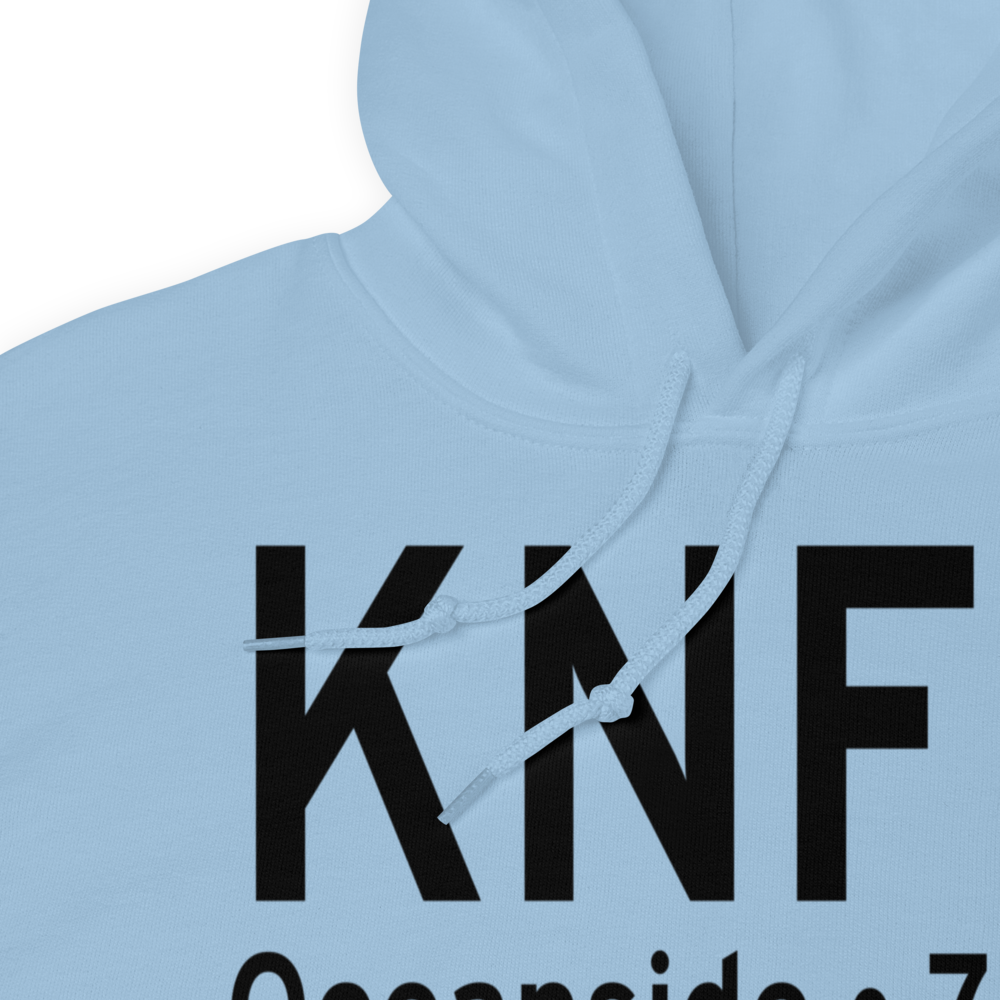 Camp Pendleton MCAS (Munn Field) Airport (KNFG) ICAO Hoodie Sweatshirt 