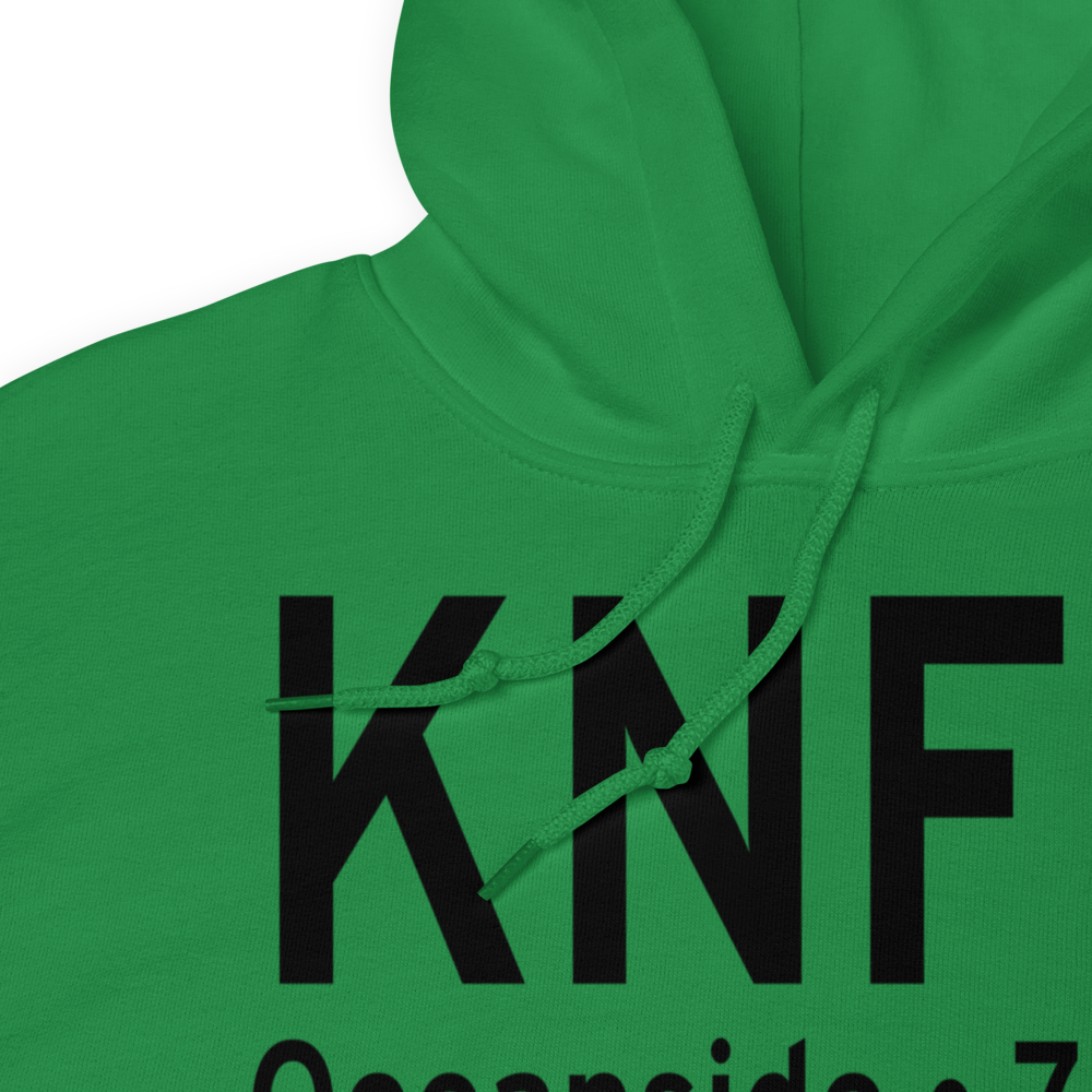 Camp Pendleton MCAS (Munn Field) Airport (KNFG) ICAO Hoodie Sweatshirt 