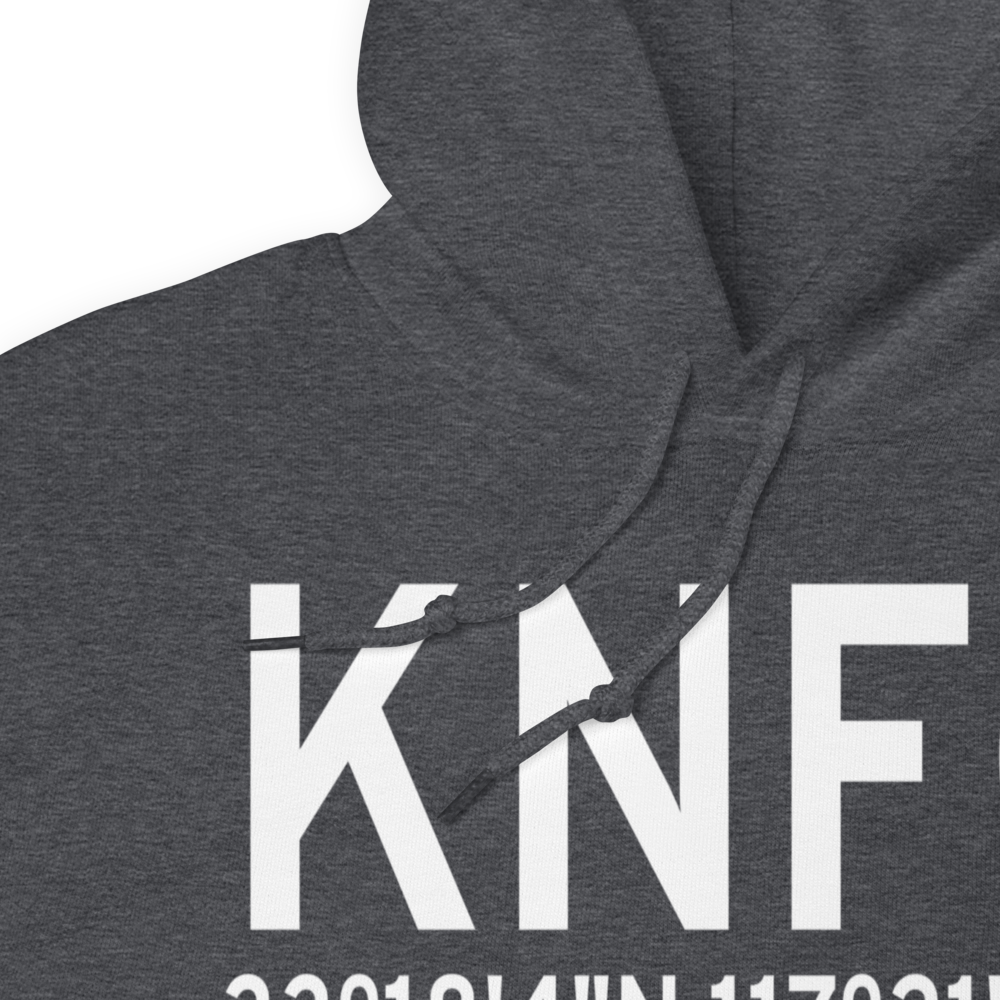 Camp Pendleton MCAS (Munn Field) Airport (KNFG) ICAO Hoodie Sweatshirt 