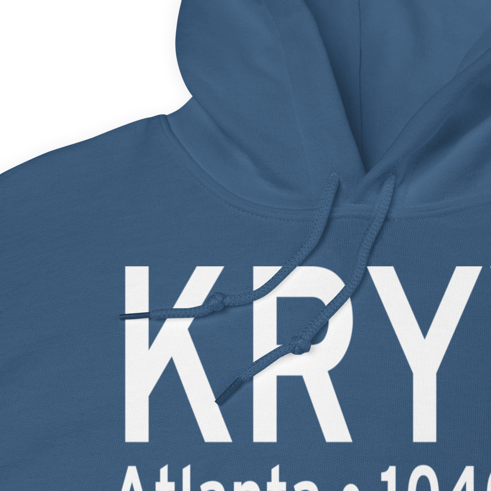 Cobb County-Mc Collum Field (KRYY) ICAO Hoodie Sweatshirt 