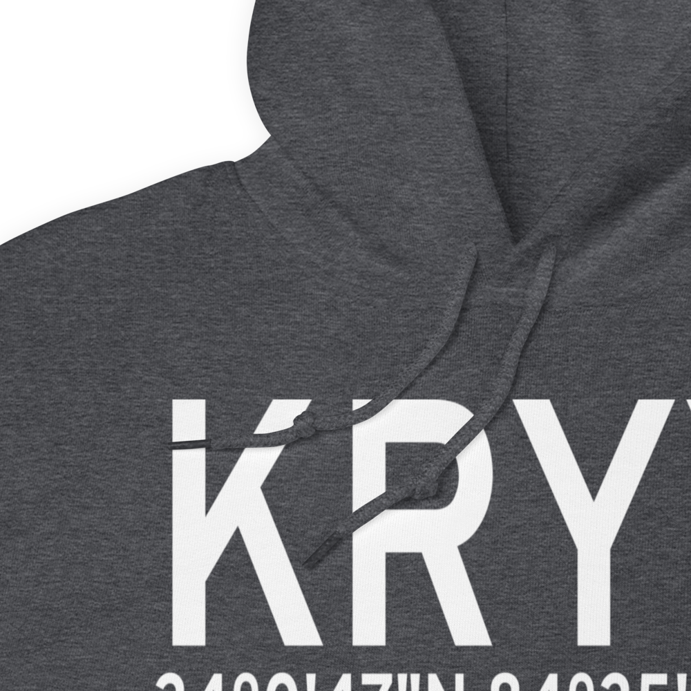 Cobb County-Mc Collum Field (KRYY) ICAO Hoodie Sweatshirt 