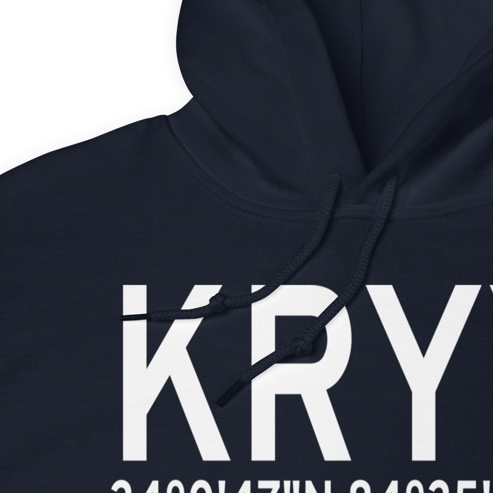Cobb County-Mc Collum Field (KRYY) ICAO Hoodie Sweatshirt 