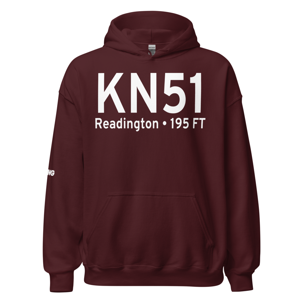 Solberg Hunterdon Airport (KN51) ICAO Hoodie Sweatshirt 