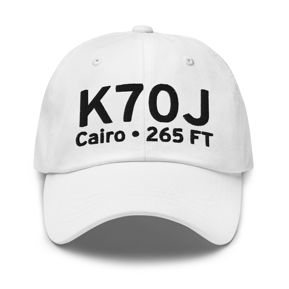 Cairo Grady County Airport (K70J) ICAO Hat 