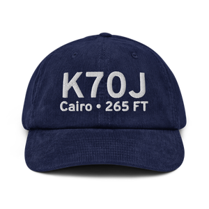 Cairo Grady County Airport (K70J) ICAO Hat