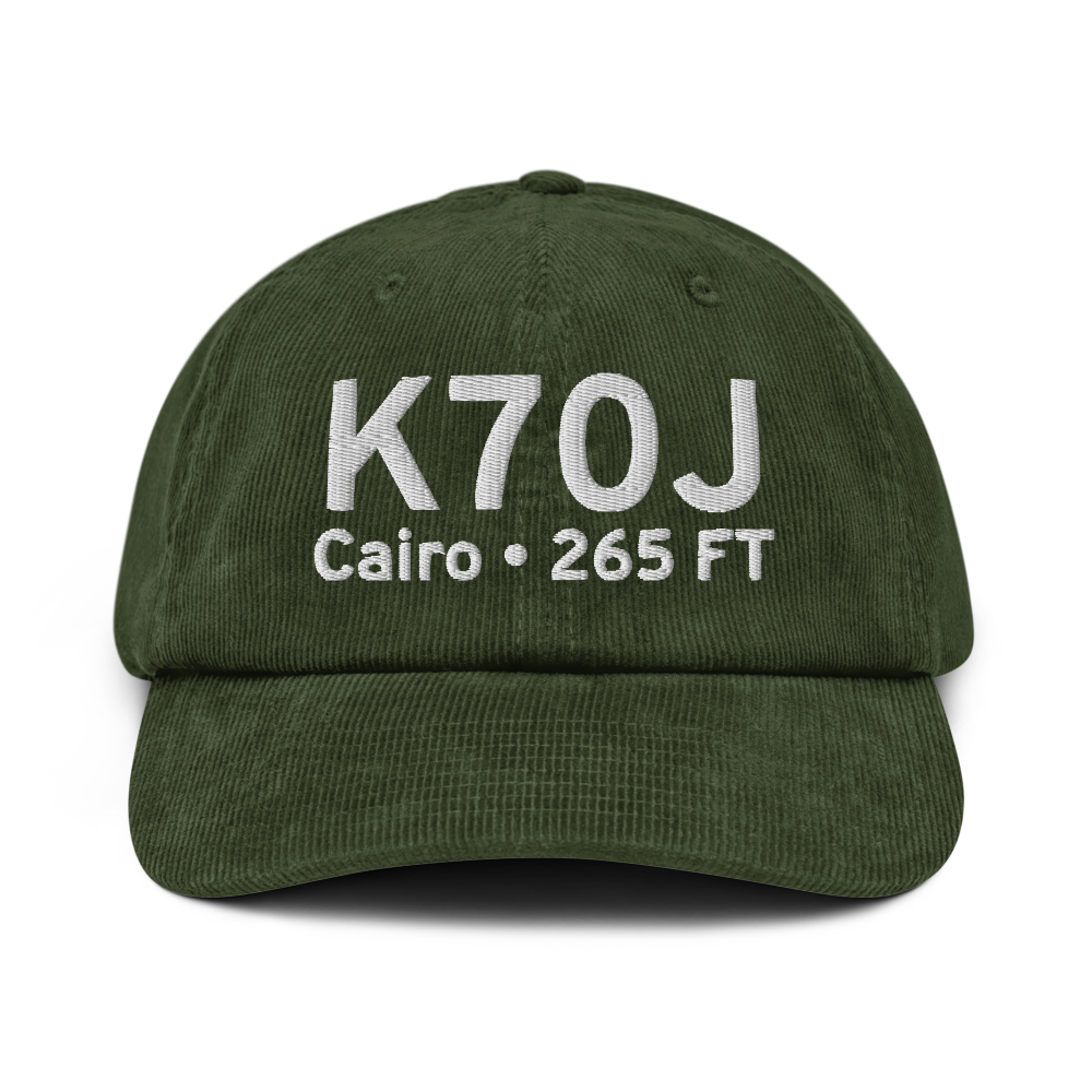 Cairo Grady County Airport (K70J) ICAO Hat 