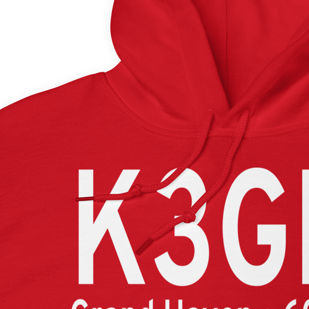 Grand Haven Memorial Airpark (K3GM) ICAO Hoodie Sweatshirt 