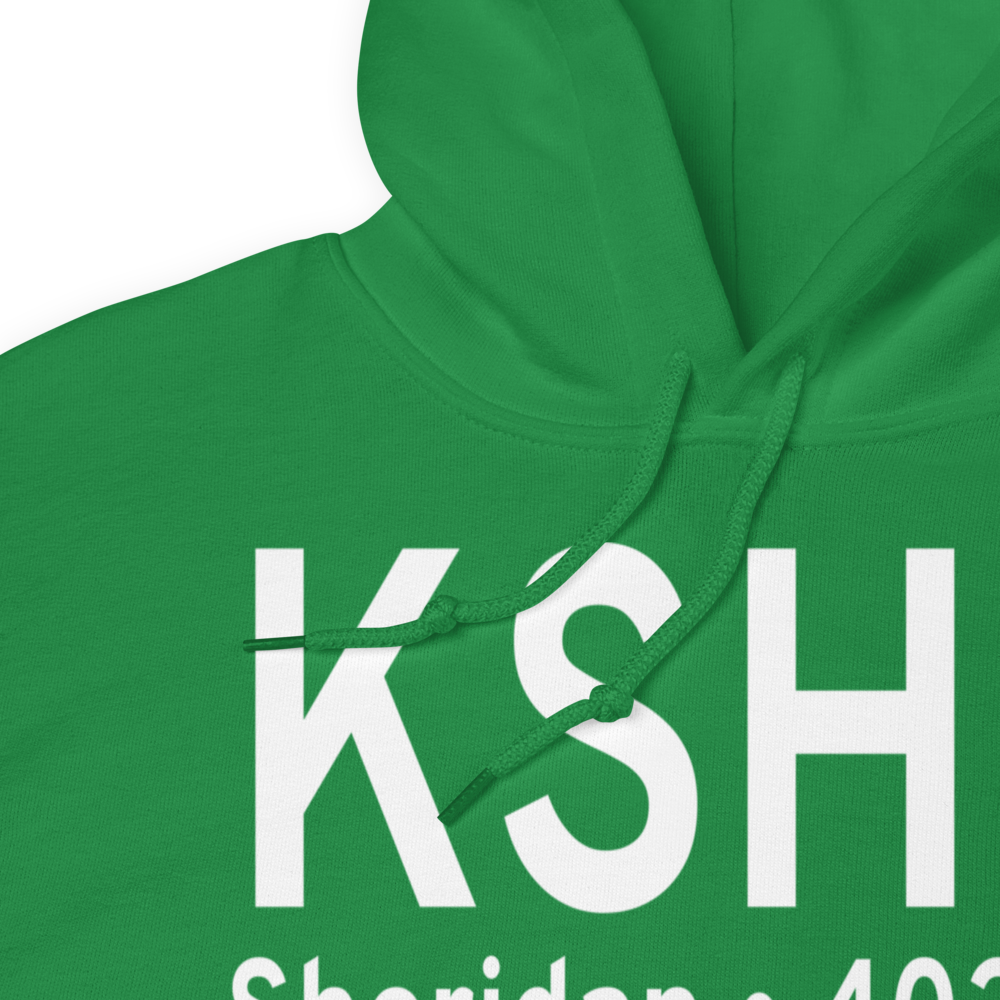 Sheridan County Airport (KSHR) ICAO Hoodie Sweatshirt 