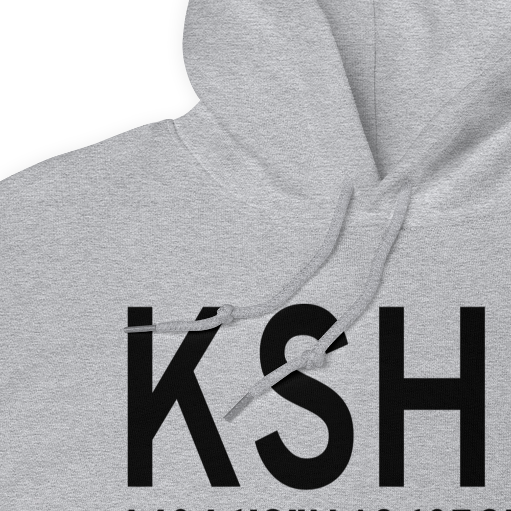 Sheridan County Airport (KSHR) ICAO Hoodie Sweatshirt 
