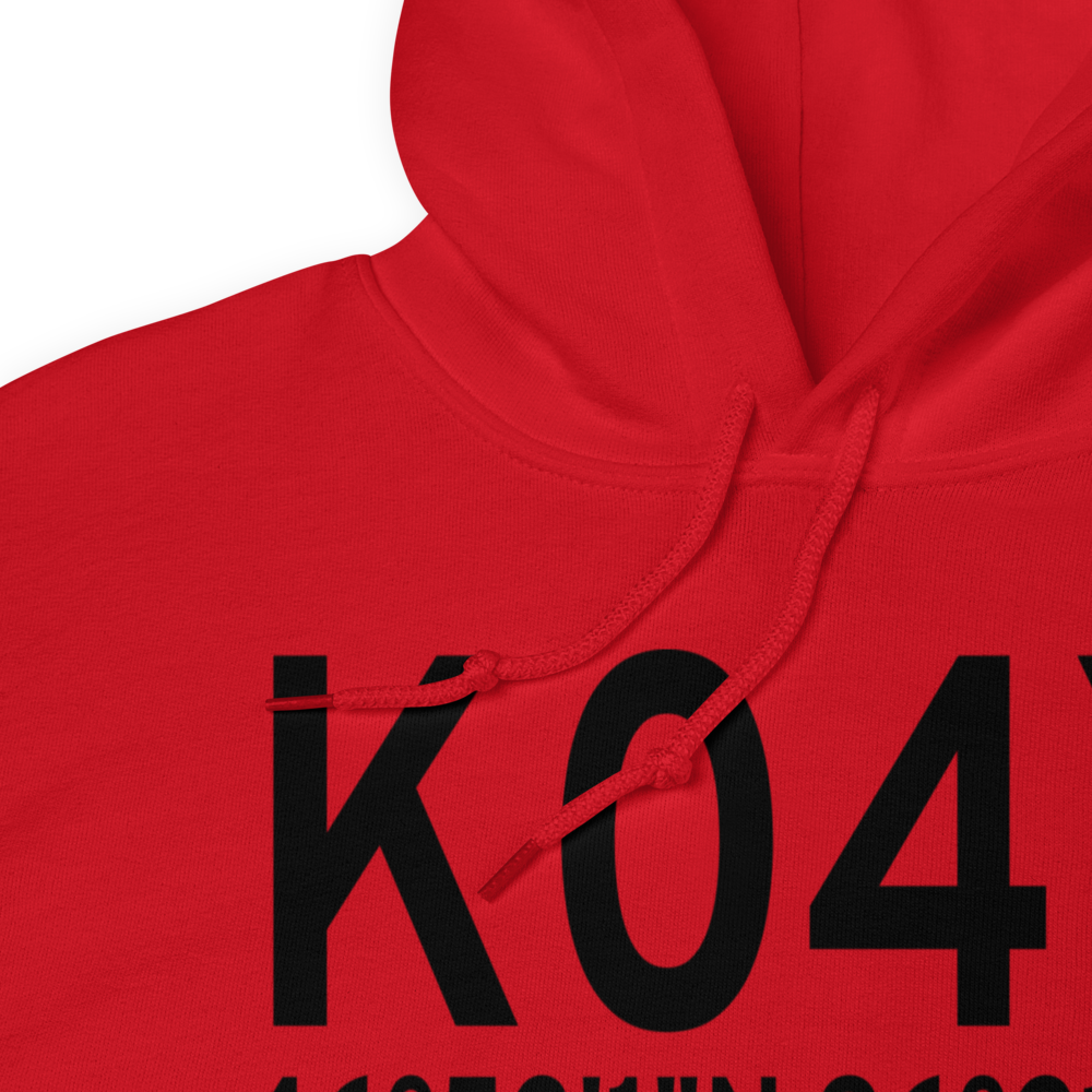 Hawley Municipal Airport (K04Y) ICAO Hoodie Sweatshirt 