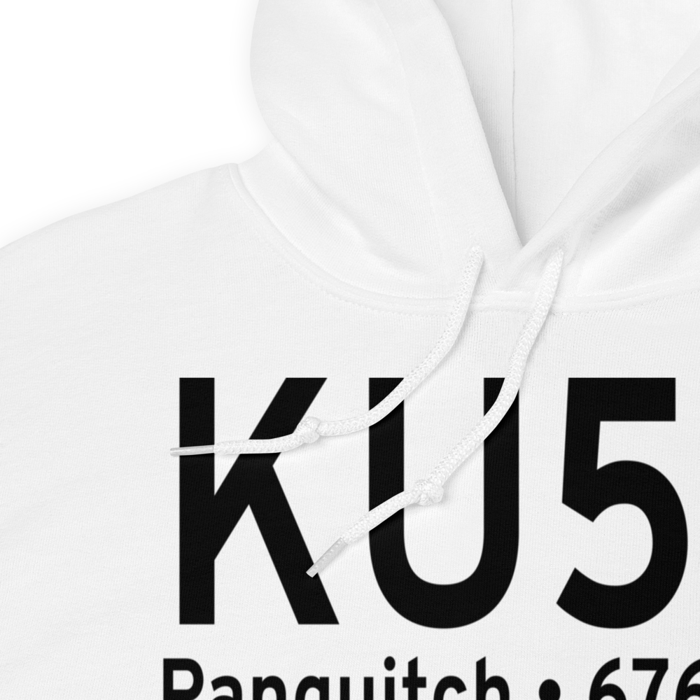Panguitch Municipal Airport (KU55) ICAO Hoodie Sweatshirt 