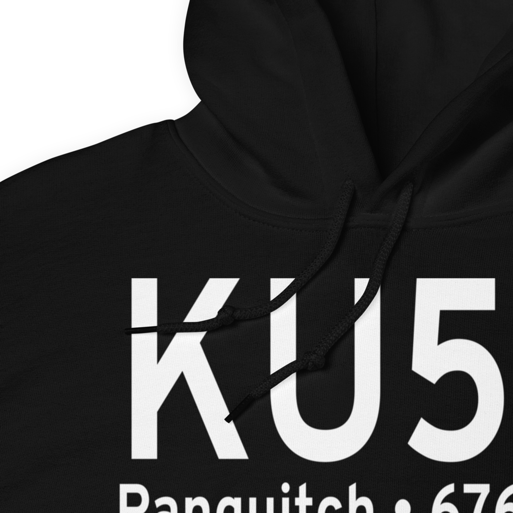Panguitch Municipal Airport (KU55) ICAO Hoodie Sweatshirt 