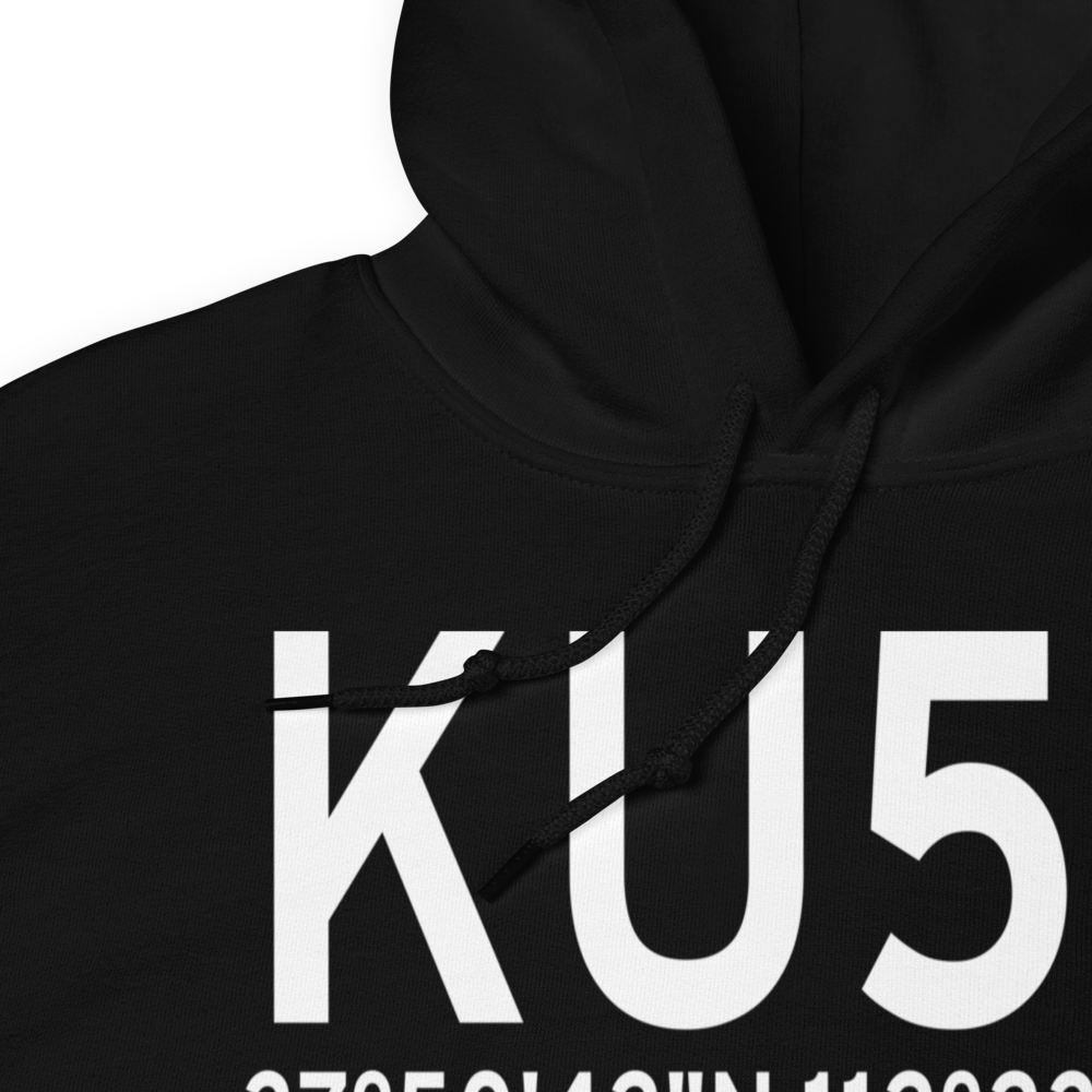 Panguitch Municipal Airport (KU55) ICAO Hoodie Sweatshirt 