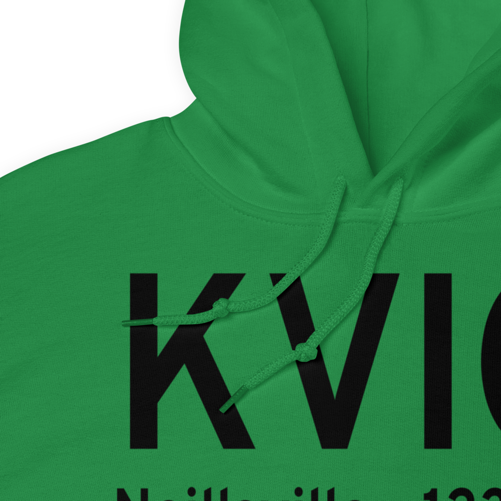Neillsville Municipal Airport (KVIQ) ICAO Hoodie Sweatshirt 