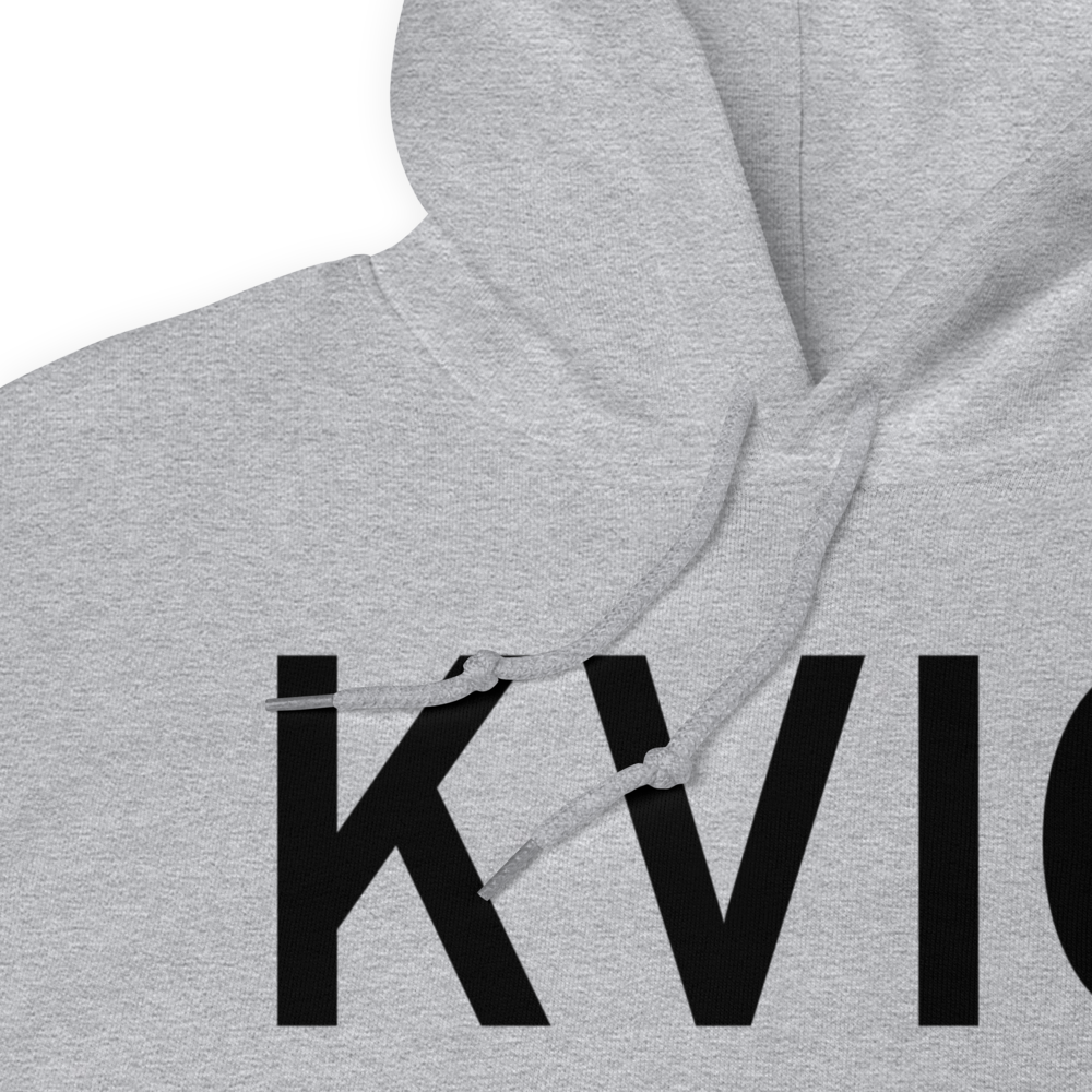 Neillsville Municipal Airport (KVIQ) ICAO Hoodie Sweatshirt 