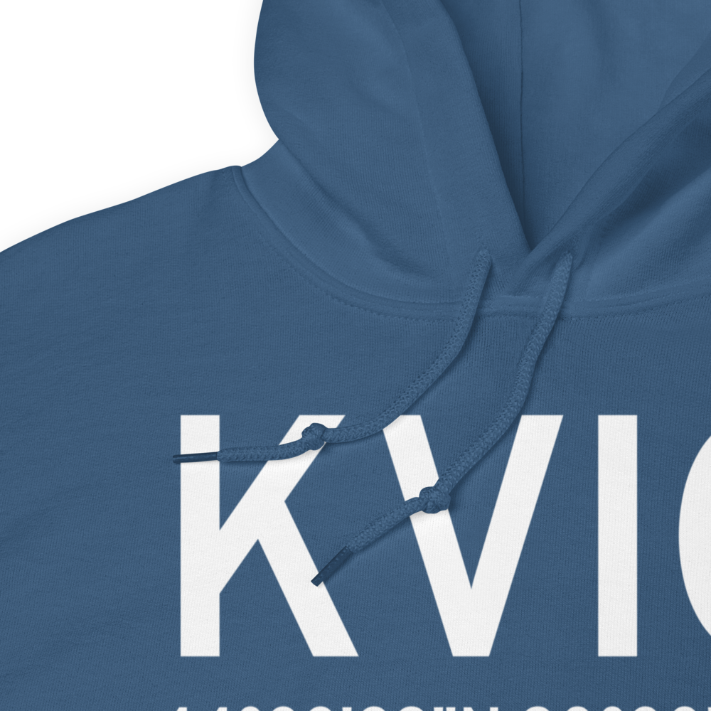 Neillsville Municipal Airport (KVIQ) ICAO Hoodie Sweatshirt 