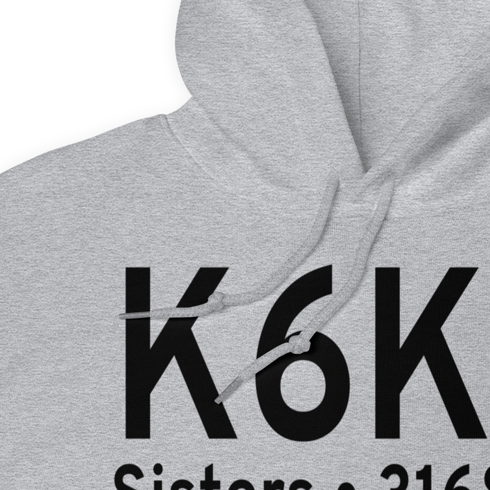 Sisters Eagle Air Airport (K6K5) ICAO Hoodie Sweatshirt 