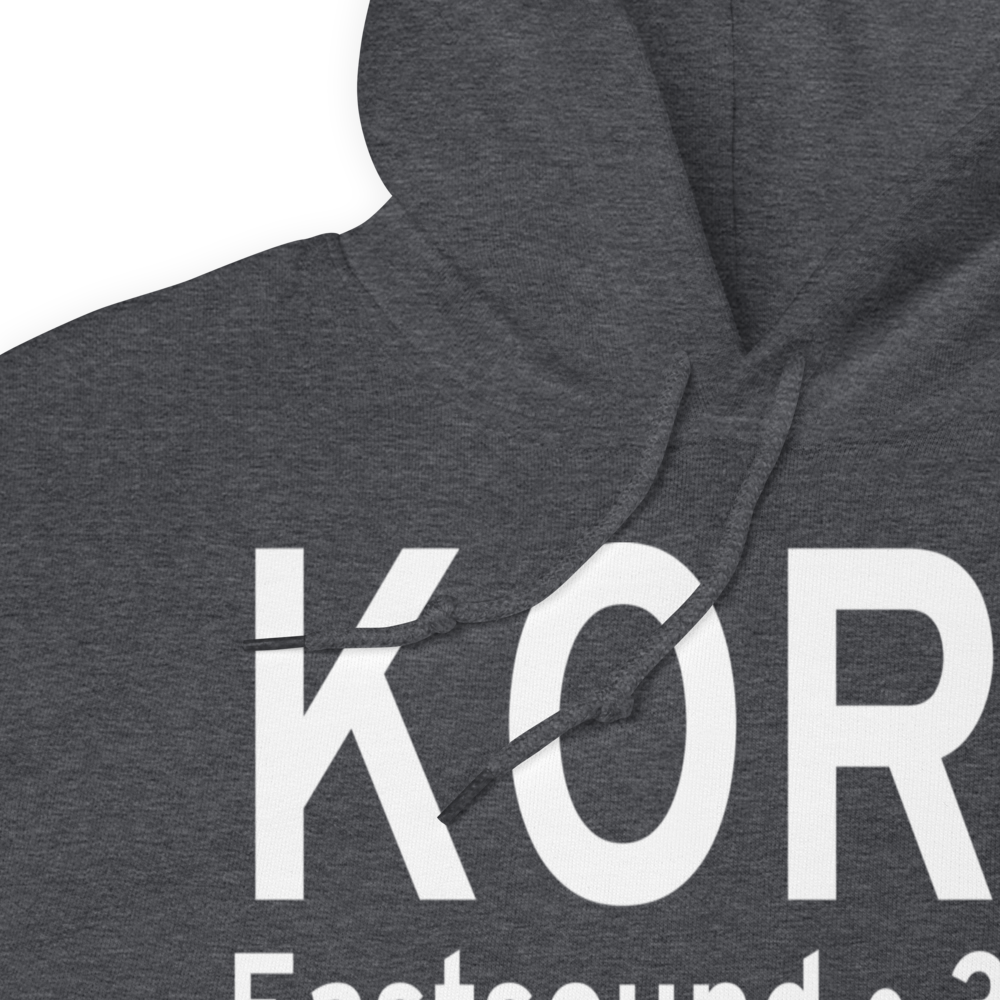 Orcas Island Airport (KORS) ICAO Hoodie Sweatshirt 