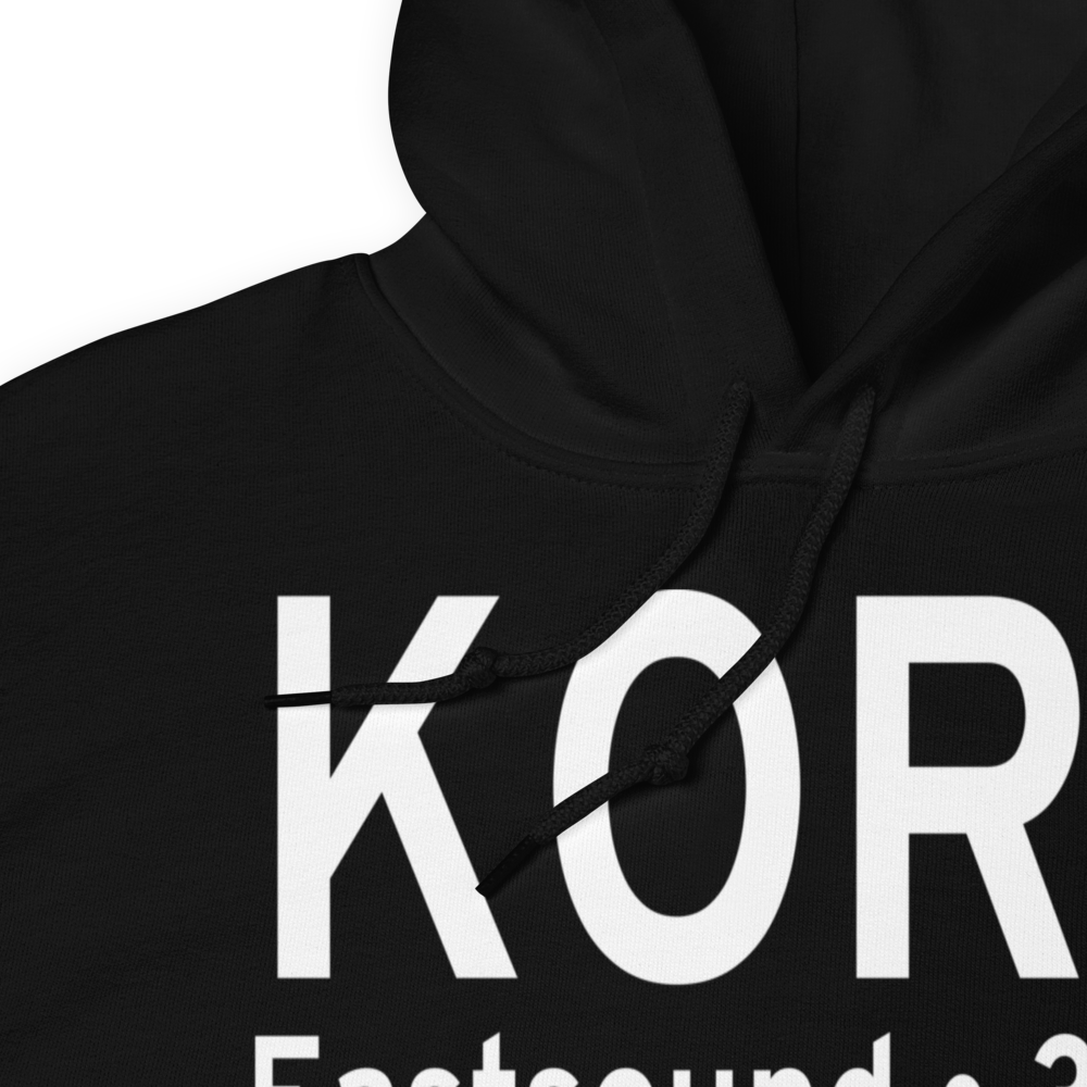 Orcas Island Airport (KORS) ICAO Hoodie Sweatshirt 