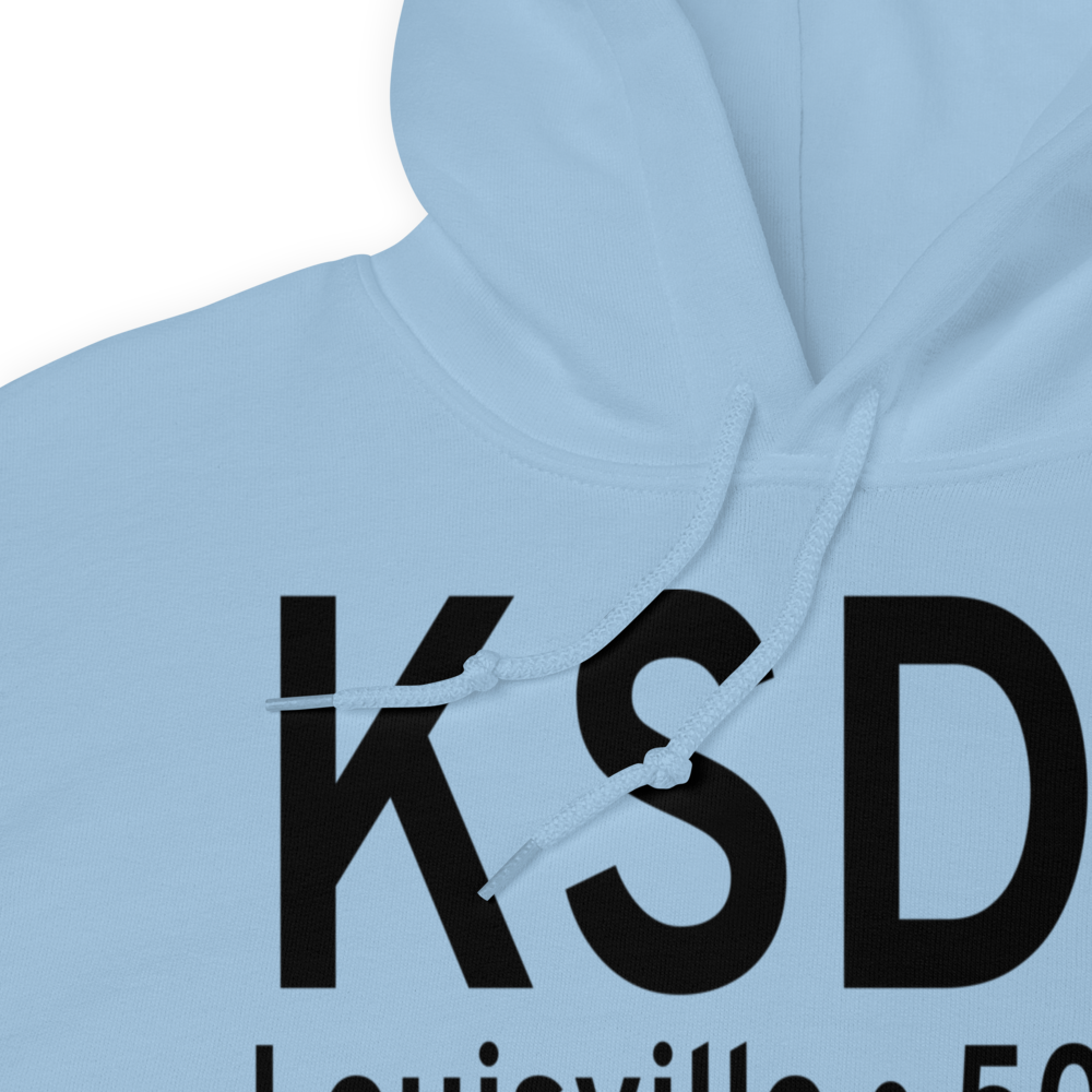 Louisville Muhammad Ali International Airport (KSDF) ICAO Hoodie Sweatshirt 