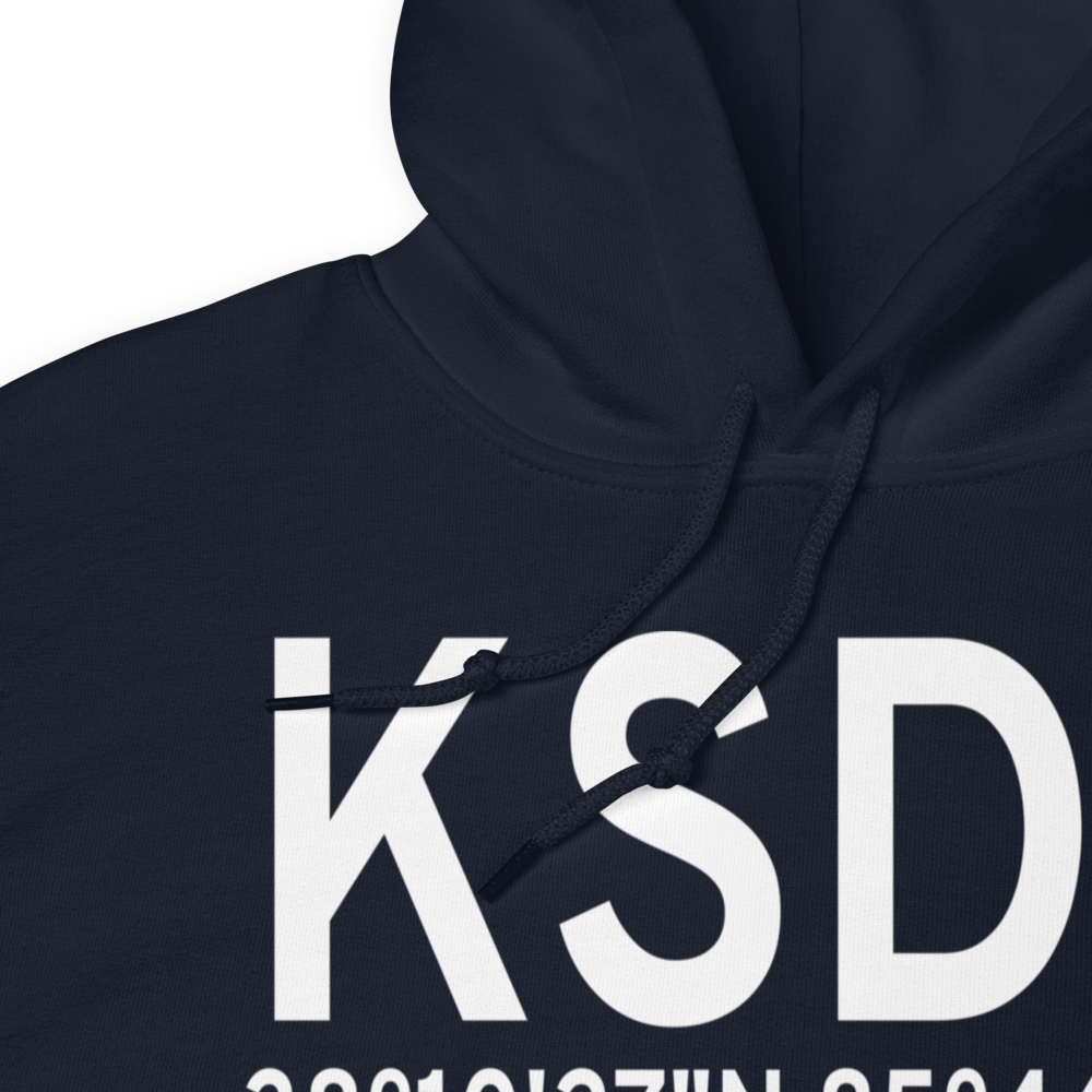 Louisville Muhammad Ali International Airport (KSDF) ICAO Hoodie Sweatshirt 