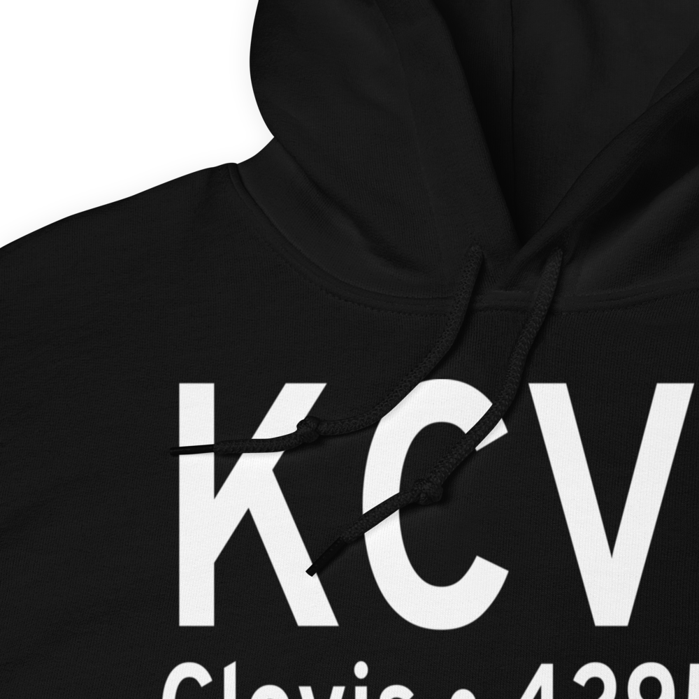 Cannon Air Force Base (KCVS) ICAO Hoodie Sweatshirt 