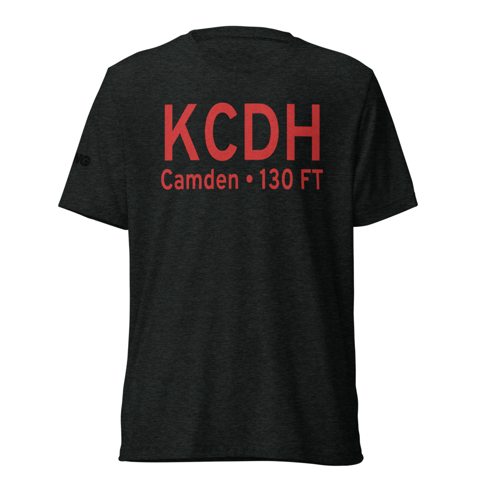 Harrell Field (KCDH) ICAO Tri-blend T-Shirt 