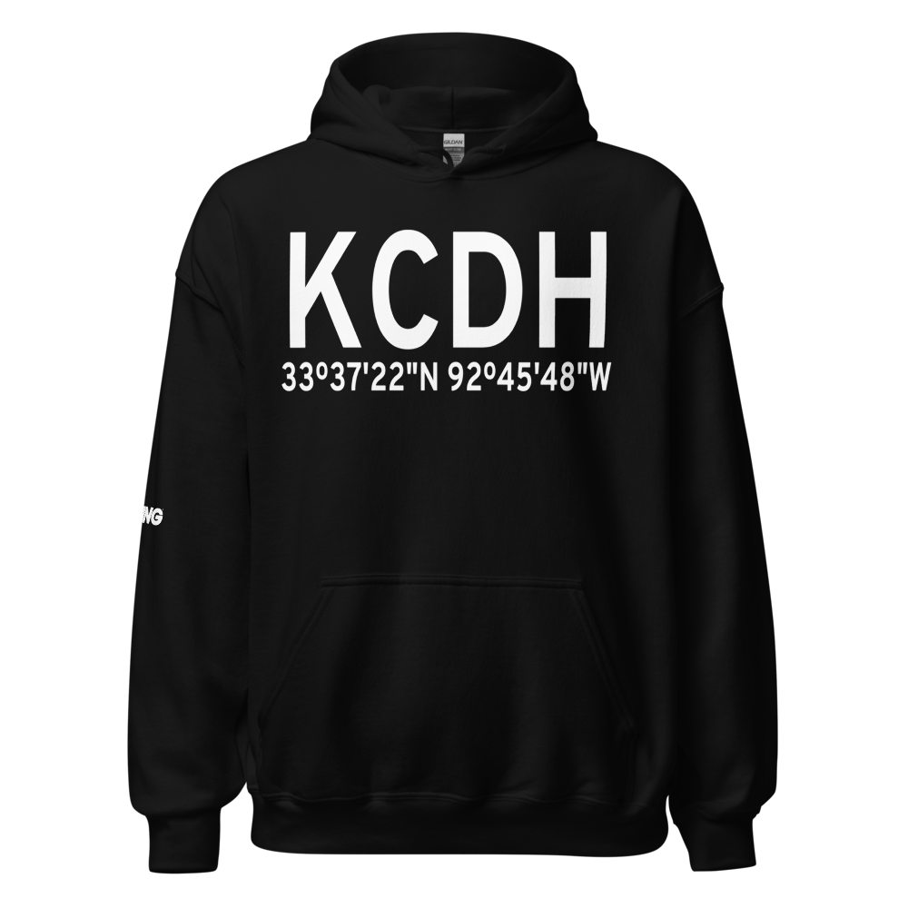 Harrell Field (KCDH) ICAO Hoodie Sweatshirt 