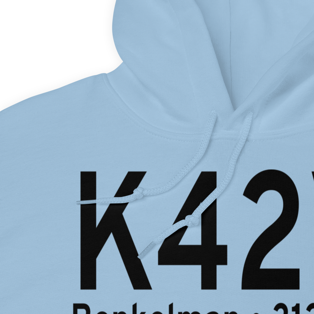 Jones Airport (K42V) ICAO Hoodie Sweatshirt 