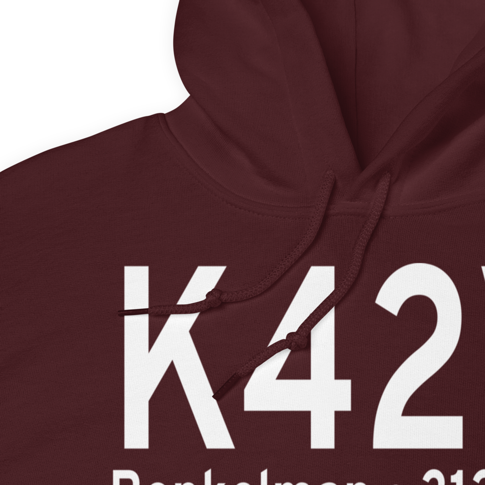 Jones Airport (K42V) ICAO Hoodie Sweatshirt 