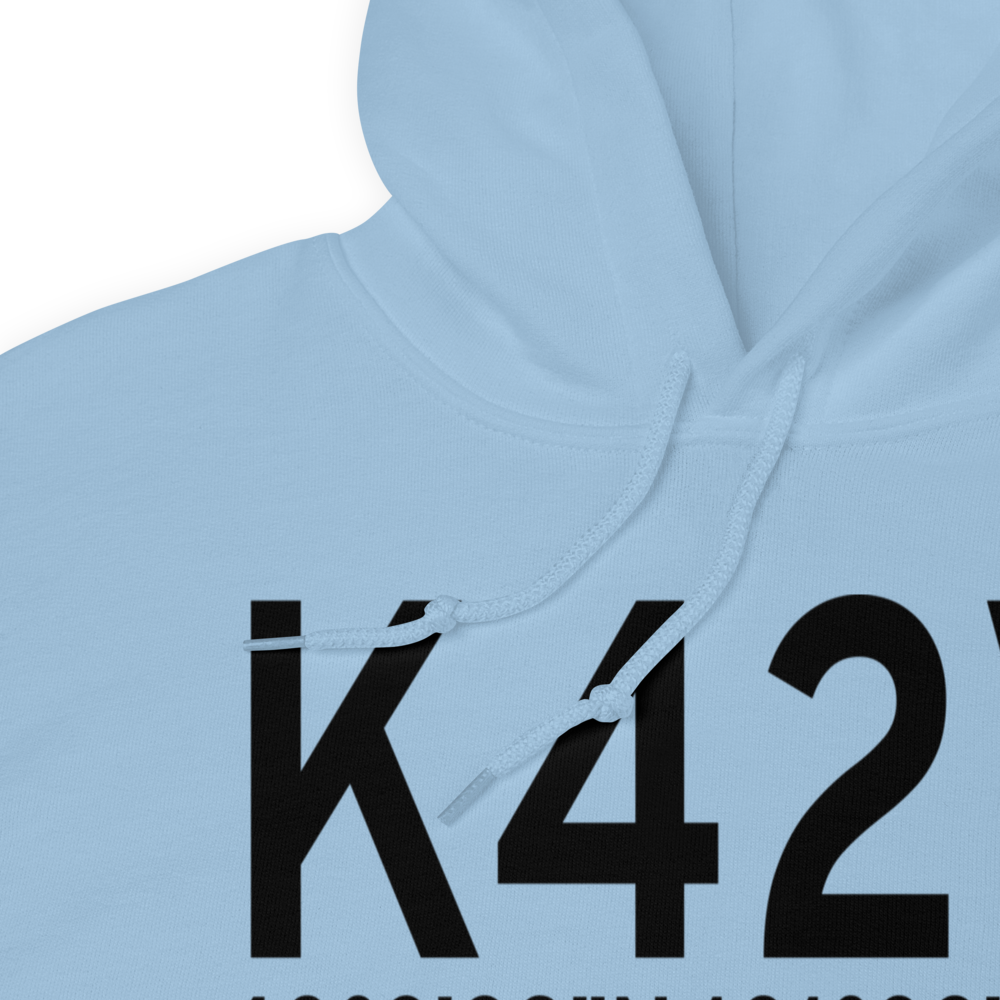 Jones Airport (K42V) ICAO Hoodie Sweatshirt 
