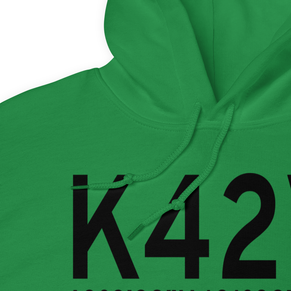 Jones Airport (K42V) ICAO Hoodie Sweatshirt 
