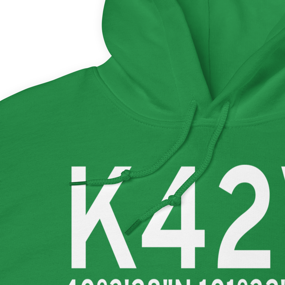 Jones Airport (K42V) ICAO Hoodie Sweatshirt 